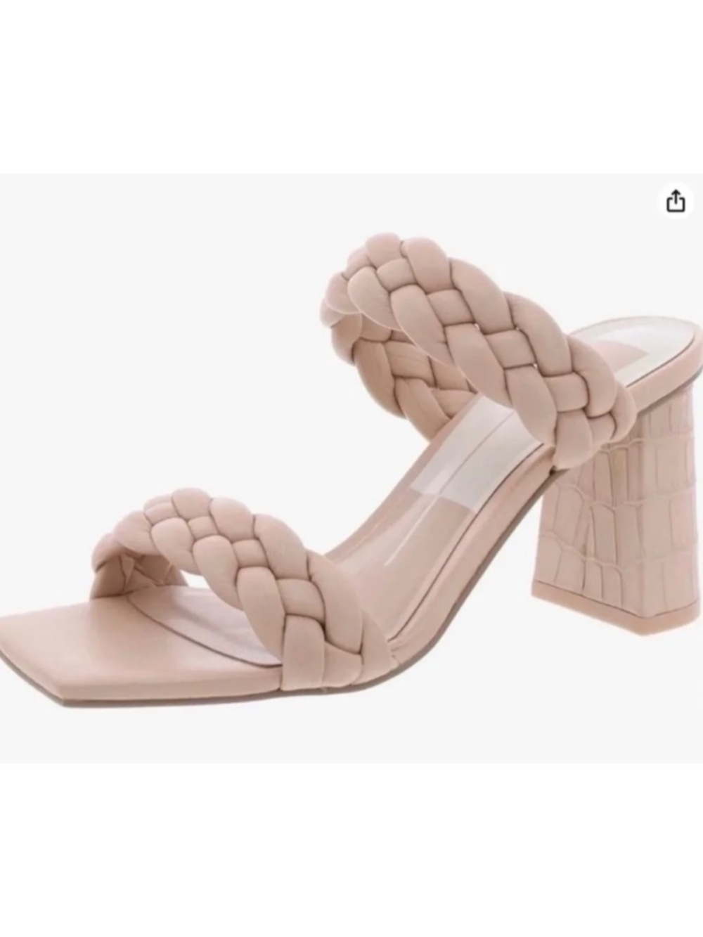 Dolce Vita Paily Heeled Sandal in Cream Stella